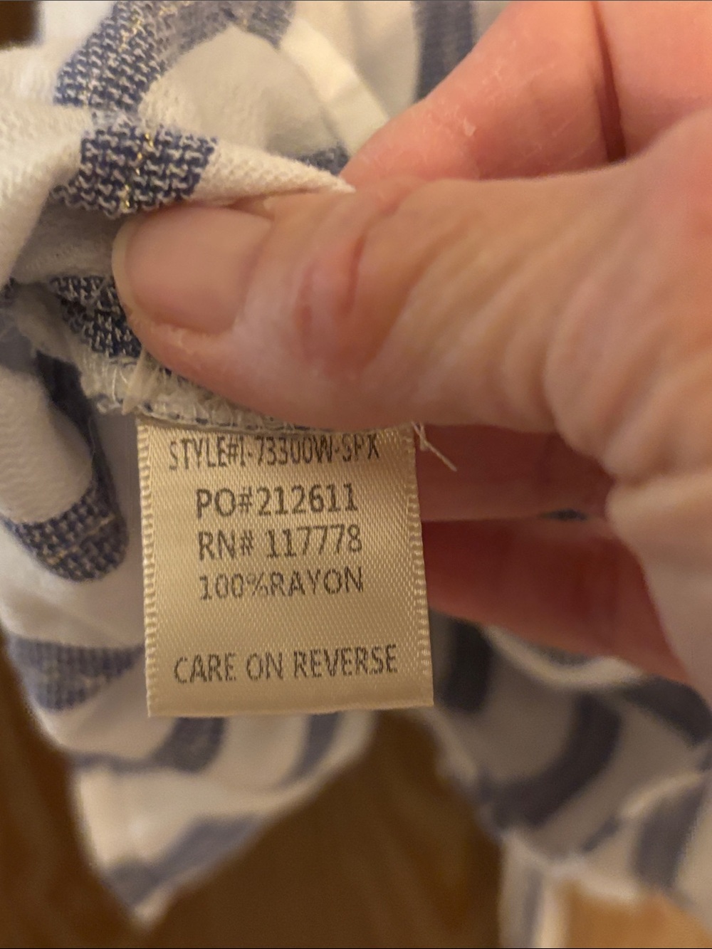 lovestitch White and Blue Striped Tie-Waist Mini Dress - Picture 5 of 7
